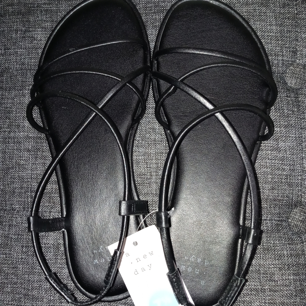 Black sandals